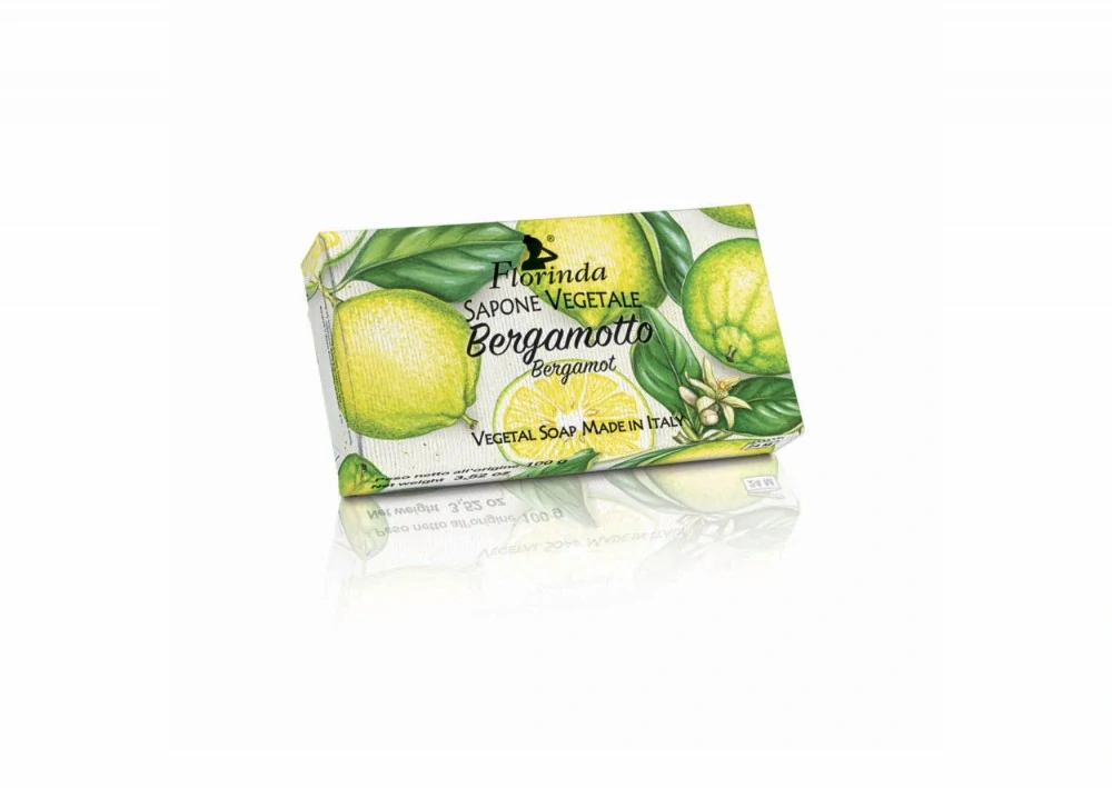 SAPONE VEGETALE Bergamotto - Rostlinné mýdlo Bergamot 200 g