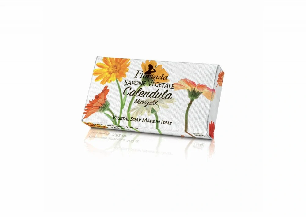 SAPONE VEGETALE Calendula - Rostlinné mýdlo Měsíček 100 g