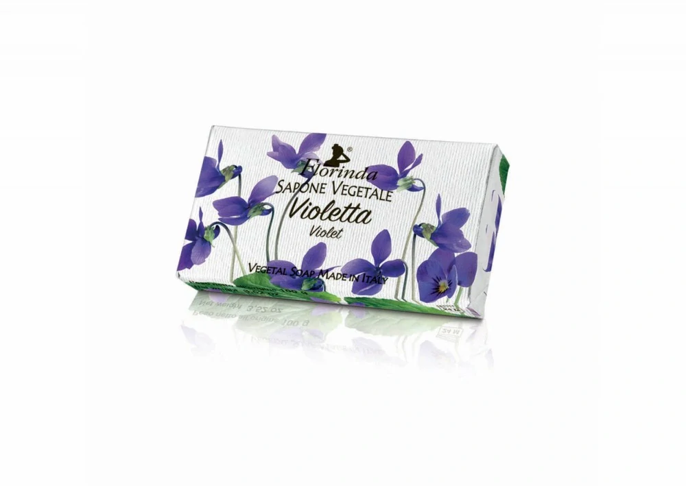 SAPONE VEGETALE Violetta - Rostlinné mýdlo Fialky 100 g