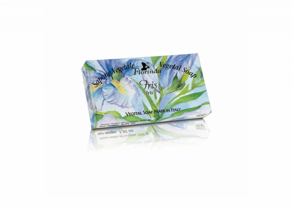 SAPONE VEGETALE Iris - Rostlinné mýdlo Kosatec 100 g