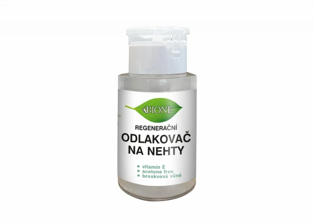 Odlakovač na nehty s vitamínem E a broskvovou vůní 180 ml