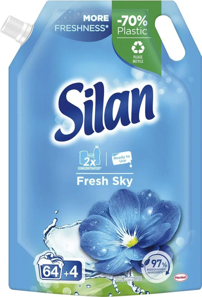 SILAN Fresh Sky 748 ml (68 praní) – po expiraci