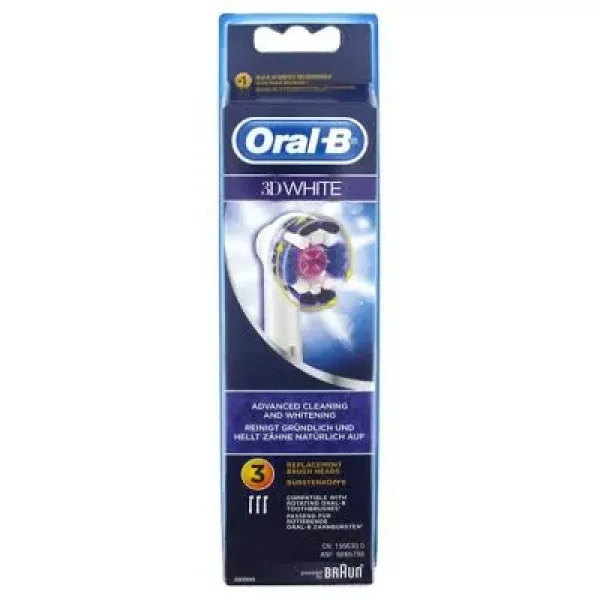 Oral-B 3D White EB18-3, balení 3 ks.