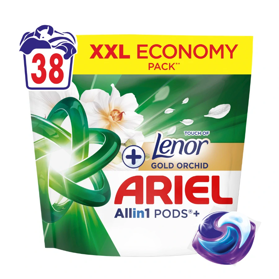 Ariel Plus Kapsle Gold Orchid (38 PD)