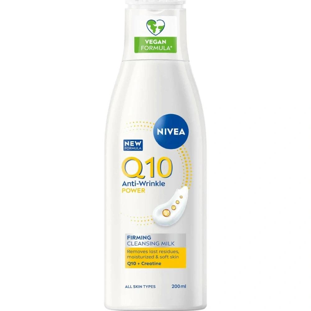 Nivea čisticí pleťové mléko Q10 200 ml