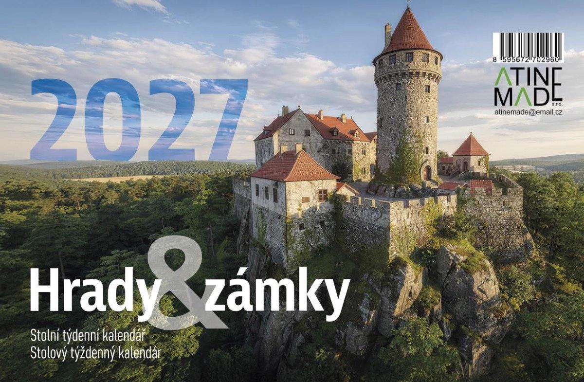 Stolní kalendář 2027 - HRADY A ZÁMKY