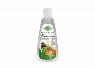 BIONKA CANNABIS + CBD bylinné mazání 200 ml
