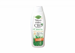 BIO CBD KANABIDIOL tělové mléko 