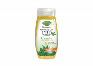 Relaxační sprchový gel CBD Kanabidiol 260 ml