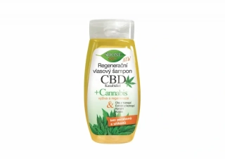 Regenerační vlasový šampon CBD Kanabidiol 260 ml