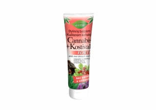 Bylinný balzám s Kaštanem Koňským CANNABIS + KOSTIVAL FORTE 200 ml