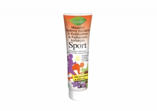 Masážní bylinný balzám s Kostivalem a Kaštanem koňským Sport 300 ml
