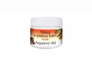 Tělový a pleťový krém ARGANOVÝ OLEJ + KARITÉ 260 ml