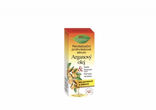 Revitalizační protivráskové sérum ARGANOVÝ OLEJ + KARITÉ 40 ml