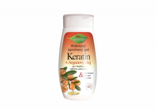 Krémový sprchový gel ARGANOVÝ OLEJ + KARITÉ 260 ml