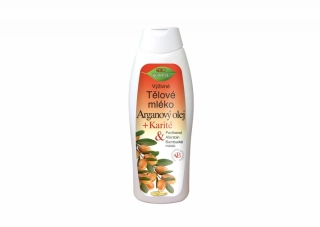 Tělové mléko ARGANOVÝ OLEJ + KARITÉ výživné 500 ml