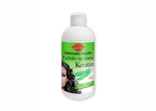 Náhradní náplň Tužidlo na vlasy KERATIN + PANTHENOL 500 ml