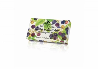 SAPONE VEGETALE Mora e Muschio - Rostlinné mýdlo Ostružina 100 g