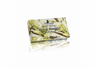 SAPONE VEGETALE Fior di Vaniglia - Rostlinné mýdlo Vanilkový květ 100 g