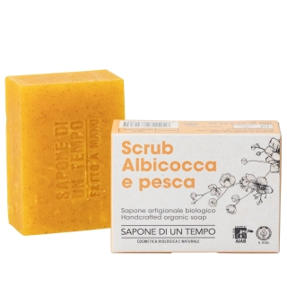 Sapone Bio SCRUB Albicocca e Pesca