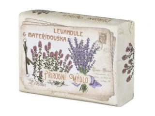 Mýdlo Levandule & Mateřídouška, přírodní 200g